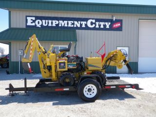 Vermeer LM42 Backhoe Boring Machine Ditch Witch Vibratory Cable Plow Trencher
