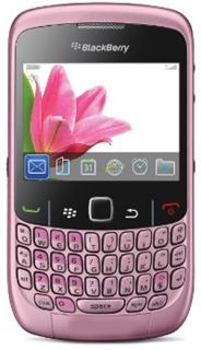 New Rim Blackberry Curve 2 8530 Pink Cell Phone Sprint Smartphone WiFi