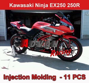 Kawasaki Ninja EX250 250R 2008 2012 09 10 11 Aftermarket Fairings Body Kits 46