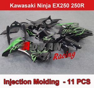 Kawasaki Ninja EX250 250R 2008 2012 09 10 11 Aftermarket Fairings Body Kits 6