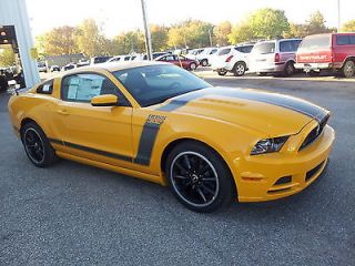 2013 Ford Mustang Boss 302 in School Bus Yellow