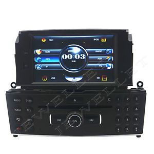 In Dash GPS Navigation for Benz W204 with TV DVD Bluetooth and GPS Map