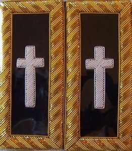 Civil War Chaplain Priest Staff Officer Uniform Union Rank Army Boards Straps
