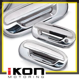 97 03 Ford F150 2dr Chrome Door Handle Cover w Keypad