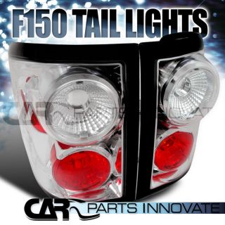 04 06 Ford F150 Flareside Clear Tail Lights altezza Chrome Rear Lamps