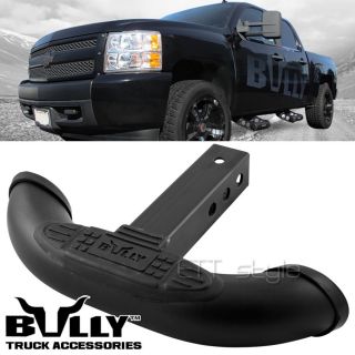 Bully Black 2" Class III Trailer Towing Hitch Step Receiver Cover Truck Kia