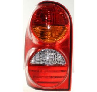 02 04 Jeep Liberty Taillight Taillamp Left Driver Side Rear Brake Light Lamp New