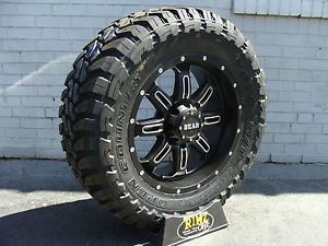 18" Gear Alloy 725MB Wheels 33x12 50R18 33" Toyo Open Country MT Tires