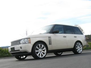 Range Rover HSE 22" Marcellino Rims and Tires Toyo Silver New