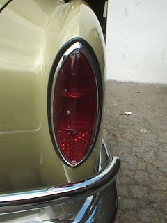 VW Karmann Ghia All Red Tail Light Lenses