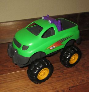 Little Tikes Large Green Monster Truck Sand Box Push Toy
