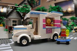 Lego City Custom Ice Cream Truck 10185 10182 Paradisa Friends 3315 3061 3188