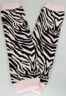 Fashion Toddler Baby Children Girl Pink Zebra Stripes Leg Warmers Cotton Socks