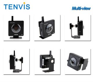 Wireless IP Camera Tenvis MINI319W WiFi Network Security CCTV Night Vision Black