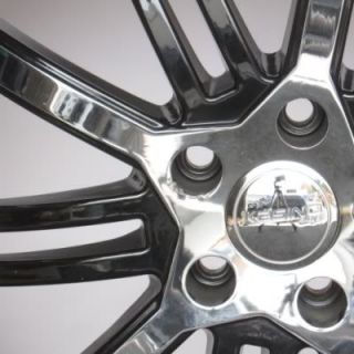 20" Kasino Alloy Jack Black Chrome for Lincoln LS Wheels Rims New Omni Tires