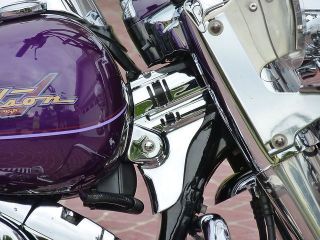2000 Road King Customized Bagger RARE "Plum Crazy" Chromed Out EXC Condition