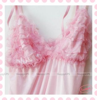 Hot Sexy Pink Lady Women Cute Lingerie Underwear Sleepwear Intimates G String