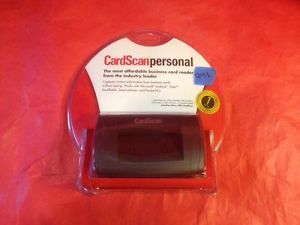 Cardscan Personal Business Card Scanner New in Box