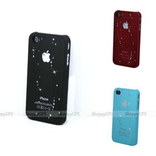 Red Glitter Wicker Crystal Diamond Case Cover Skin Apple iPhone 4S 4 4G