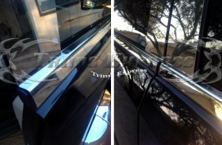 2009 2013 Dodge Journey 6pc Chrome Window Sill Trim Stainless Steel