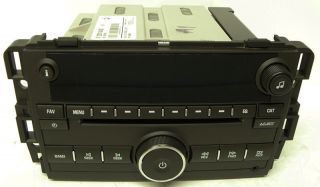2010 2011 Chevy Silverado Factory Stereo  CD Player Aux in Rear USB Radio