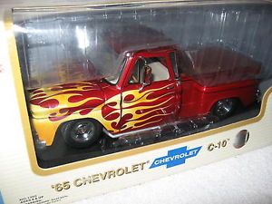 1965 Chevrolet Chevy C 10 Pickup Truck Custom Sun Star 1 18 Scale Awesome Look