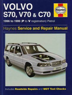 Volvo S70 V70 C70 Shop Manual Service Repair Book Haynes Workshop Guide Chilton