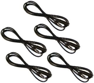Car 3' Extension Antenna Wire Cable Cord Pack of 5