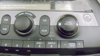 2008 08 2009 2010 Honda Odyssey 6 CD Changer Aux Radio