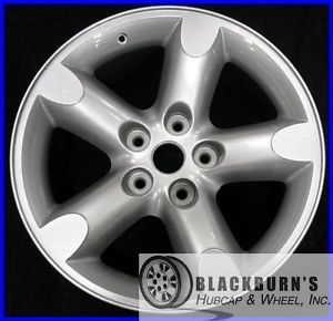 06 07 08 Dodge RAM 1500 Pickup 20" Silver 5 Spoke Wheel Factory Rim 2267