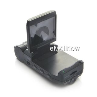 2 0" Wide Angle Dual Lens Car Camera DVR Camcorder Night Vision Motion Detection