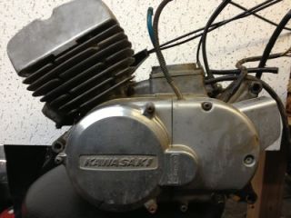 Kawasaki 175 Enduro 2 Stroke Low Miles 2 334 Complete Engine 1971