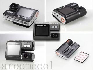 DVR G Sensor Video Camera Recorder Camcorder HD 720P Dual Lens Car Cam IR LED