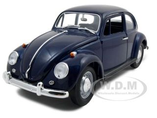 1967 Volkswagen Beetle Blue 1 18 Diecast Car Model