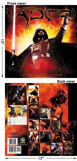 Star Wars Darth Vader 2006 18 Month Wall Calendar