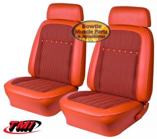 69 Camaro Pace Car Dlx Houndstooth Front Rear Seat Covers Upholstery in Stock