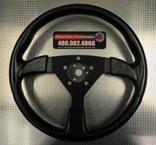 Polaris Ranger RZR Black 3 Spoke Steering Wheel