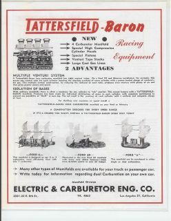 Original Tattersfield Baron 59AB Heads Ford Flathead Hot Rat Rod Mercury 1932