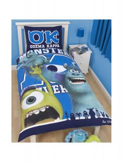 Boys Single Duvet Quilt Cover Bedding Set Kids Childrens Character TV Disney