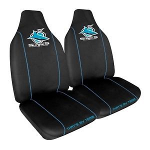 Cronulla Sharks NRL Set 2 Front Car Seat Covers
