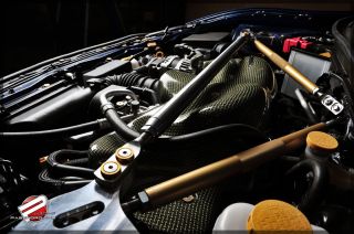 Password JDM Dry Carbon Kevlar Engine Cover 2013 Subaru BRZ Scion Fr S