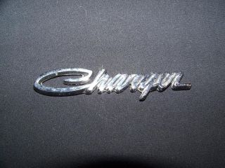 Dodge Charger Dash Emblem 1971 74 Original Vintage B Body Mopar Parts