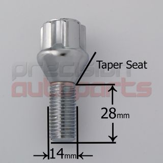 Audi RS5 All Models Locking Alloy Wheel Nuts Bolts