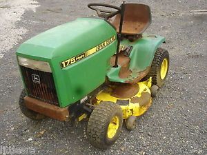 Used John Deere 175 Hydro Riding Lawn Tractor Good for Parts Only