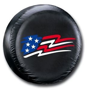 Jeep Wrangler Liberty Spare Tire Cover American Flag