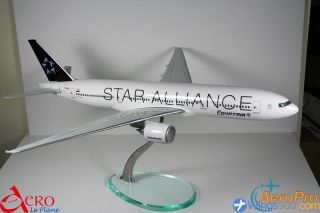 Huge Star Alliance Egypt Air Boeing 777 Travel Agent Model Lysia Aero Le Plane