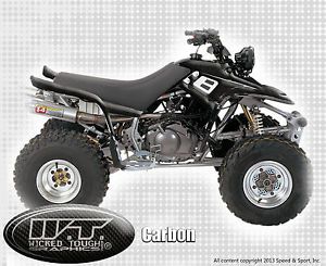 Yamaha Warrior 350 87 04 "Carbon" Graphics Kit All Colors Parts Decal Accessory