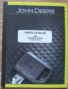 John Deere 155C Lawn Tractor Deck Snowblower Blade Leaf Parts Catalog Manual