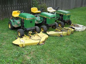 John Deere Lawn Tractors 108 111 116
