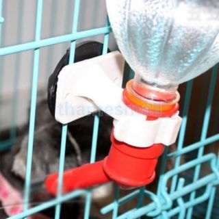 Pet Cat Dog Portable Water Drinking Kit Hanging Dispenser Fountain Head Feeder